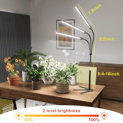 Grow Light for Indoor Plants,5000K Full Spectrum Growing Plant Lamp - size: 150Watts