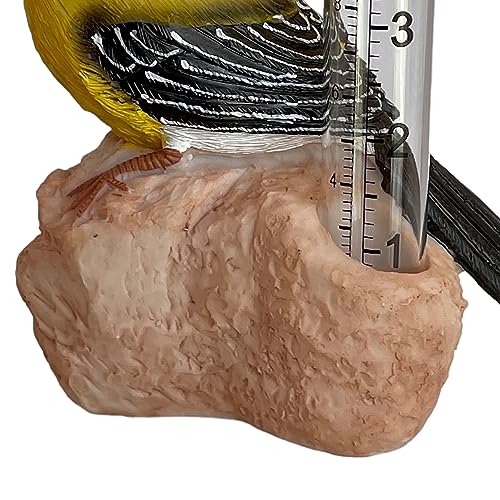 Gift Essentials Goldfinch Decorative Rain Gauge - color: Goldfinch