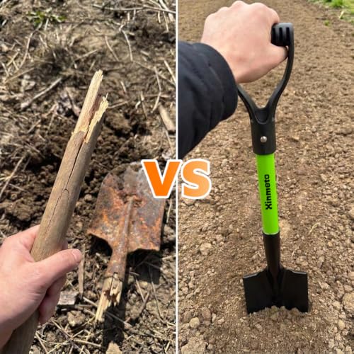 Kids Beach Shovel 28 Inch Mini Small Fiberglass Handle Garden Digging Green