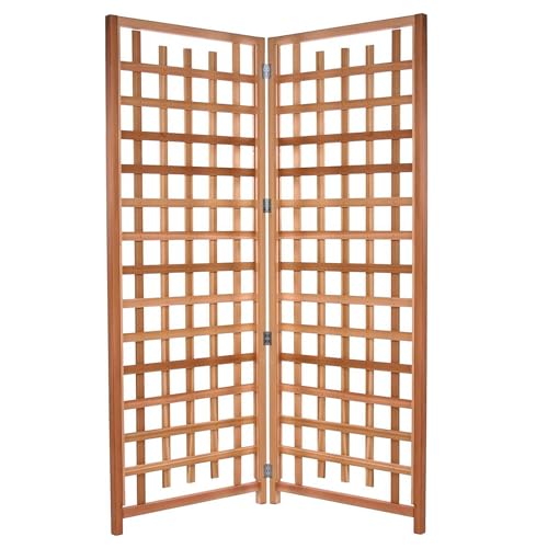 All Things Cedar 2-Piece Trellis Panel Set, 66 x 84 Inch - size: 2- Panel Set