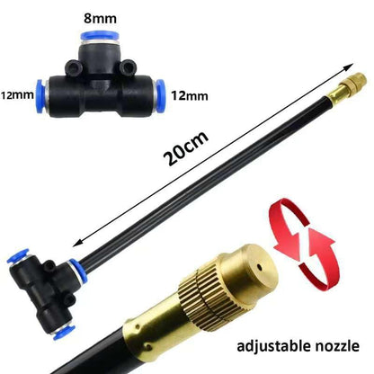 360° Adjustable Drip Irrigation System for Garden,Automatic Watering System - size: 50 FT Ⅱ