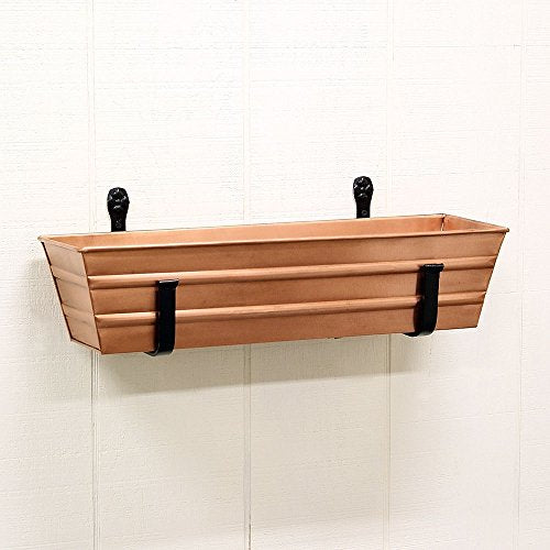Achla Designs Window Flower Box Wall Brackets, 6 inch, SFB-01 - size: 6-inch