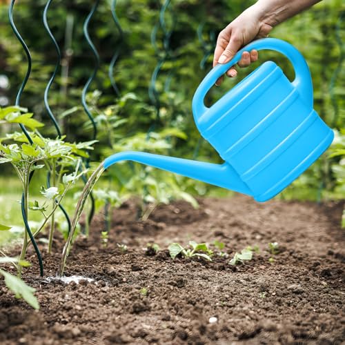 Grip Watering Can - for Indoor Plant Garden - 1/3 Gallon - Blue - color: Blue