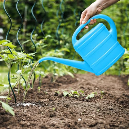 ZXJ Small Plant Watering Can - 1/3 Gallon - Blue - color: Blue