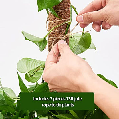 Eibikdi 101in Moss Pole for Plants Monstera 8 Pcs - size: 8 Packs