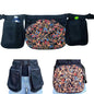 Garden Apron for Women with 5 Pocket, Adjustable Gardening Belt, Waitress Server Apron with Multiple Pockets, 1 Piece