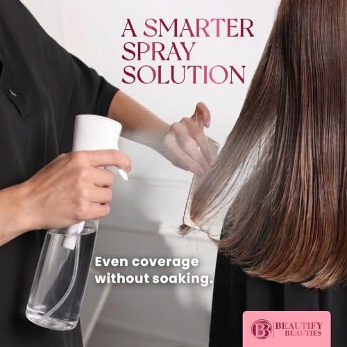 BeautifyBeauties Continuous Spray Bottle for Hair, 24 oz Mister Spray - color: Clear, size: 24 Ounces