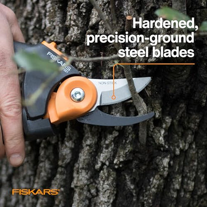 Fiskars PowerGear2 Bypass Pruning Shears, 3/4" Cut Capacity Garden Clippers, PowerGear2 (Pack of 6) - size: PowerGear2 (Pack of 6)