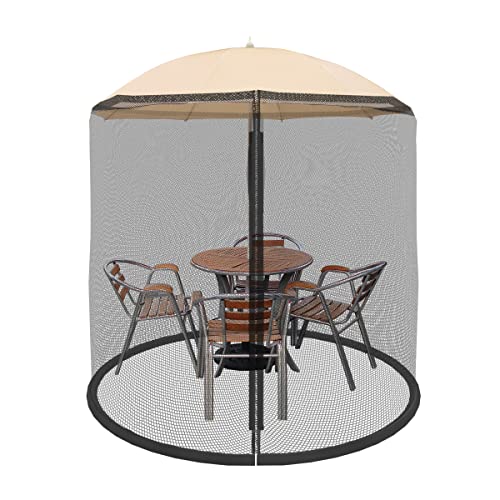 Pure Garden Bug Screen Mosquito Net for Patio Umbrellas