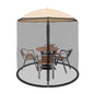 Pure Garden Bug Screen Mosquito Net for Patio Umbrellas