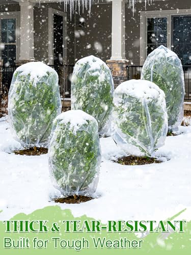 Alphatool 12 x 25 ft Greenhouse Cover Plastic Sheeting for Outdoor Plants - size: 12 x25 ft