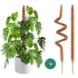 2 Pack Moss Pole 28 Inch Monstera Plant Sticks Support Tall Long Stakes - color: 28inch (2Pack)