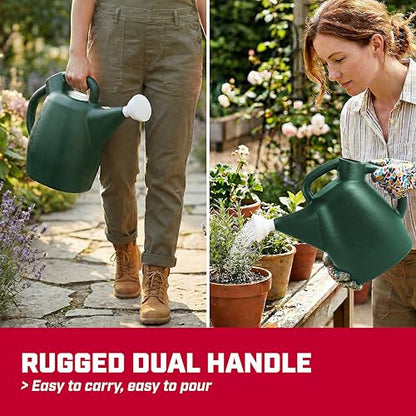 CHAPIN 48009 2-Gallon Watering Can, Easy-Pour Design for Garden Use - style: 2 Gallons, Green