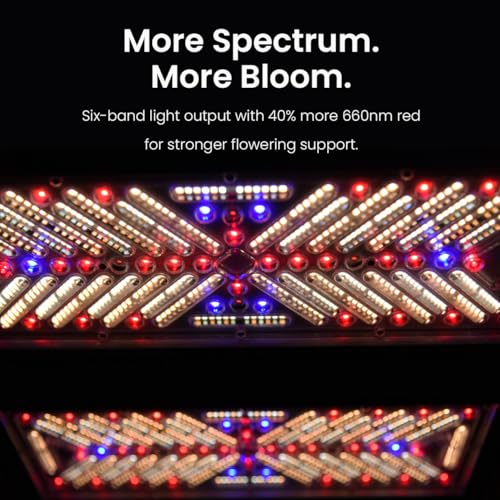 OptiGrowX240 LED Grow Light, Full Spectrum for 3x3 Grow Tent