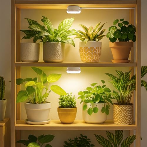 7W Small Grow Light for Indoor Plants with Timer and Dimming - size: 1-Head