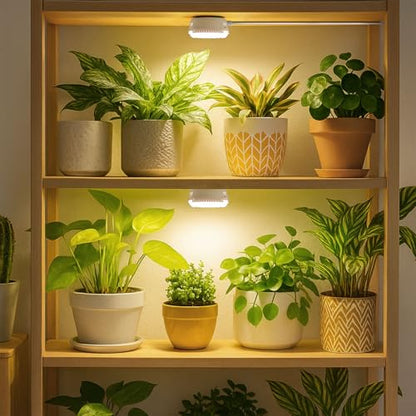 7W Small Grow Light for Indoor Plants with Timer and Dimming - size: 1-Head