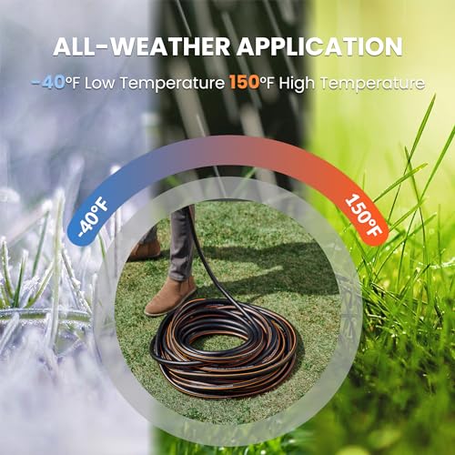 Giraffe Tools Garden Hose 25ft x 5/8" - size: 25FT Male Female