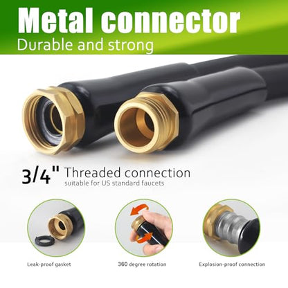 Garden Hose 25FT, Lightweight Flexible Water Hose