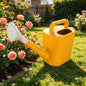 2 Gal. Resin Watering Can, Green Lily, Daisy Yellow, Teal Thunder(Daisy Yellow)