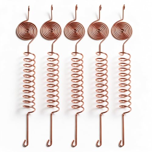 Electroculture Copper Garden Antennas Plant Stakes, 11.5", 5pcs