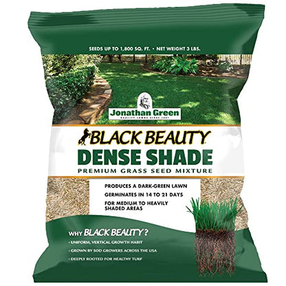 Jonathan Green Black Beauty Dense Shade Grass Seed - 3 lb - size: 3 lb