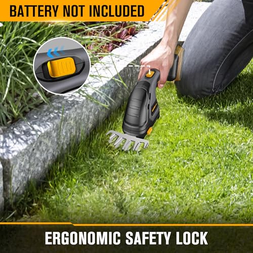 HEINPRO Cordless Hedge Trimmer Compatible with DEWALT 20V MAX Battery - size: 8.7-INCH