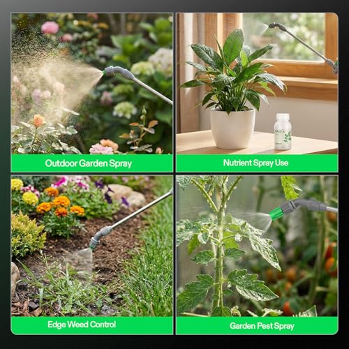 VIVOSUN 1.35 Gal/5L Pump Sprayer, Garden Water Sprayer - size: 1.35 gal