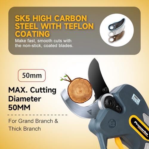 50mm/2" Heavy-Duty Electric Pruning Shears Tool Only - style: PR-E50-Body