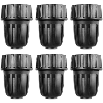 Gardrip 3/4 Inch Female Pipe Thread to 1/2 Inch Drip Irrigation Tubing Adapter: 6 Pieces 1/2 In. Barbed Drip Line x 3/4 In. Faucet PVC Adapter Connect 3/4" FHT Faucet Garden Hose - size: 3/4" to 1/2" Faucet Adapter-6P