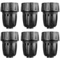 Gardrip 3/4 Inch Female Pipe Thread to 1/2 Inch Drip Irrigation Tubing Adapter: 6 Pieces 1/2 In. Barbed Drip Line x 3/4 In. Faucet PVC Adapter Connect 3/4" FHT Faucet Garden Hose - size: 3/4" to 1/2" Faucet Adapter-6P