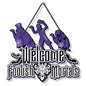 Halloween Welcome Foolish Mortals Signs, Halloween Decorations for Home