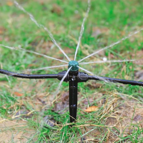 30 Pcs Drip Irrigation Emitters for 1/4" Drip Tubing,360 Adjustable - style: 30Pcs Irrigation Drippers