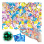 Mini Glow In The Dark Animal Resin Models, Resin Animals Mystery Bags, Individually Wrapped Blind Bags Tiny Animal Figurines, Collectible Mini Animals For Fairy Garden, DIY Crafts (50, Ocean) - color: Ocean