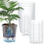 Wonderjune Self Watering Planter, 5.91'', Clear, 9 Pcs - color: Clear, size: 5.91''