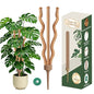 3-in-1 Moss Pole, Bendable 30IN Monstera Plant Support for Indoor-1 Pack - size: 30IN-1PACK