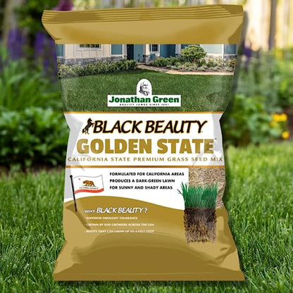 Jonathan Green Black Beauty Golden State California Grass Seed - 7 lb - size: 7 lb