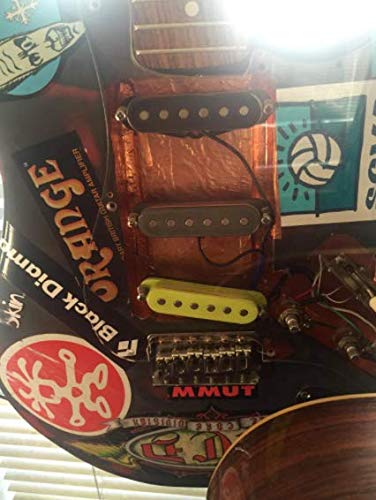 Copper Shielding Guitar Tape - Foil Tape EMI Blocking, Crafts, Electrical Repairs, Conductive Adhesive Copper Shielding Tape for Guitars Grounding