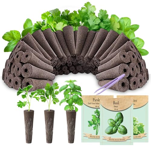 Hydroponic Grow Sponges with Seeds,Compatible with Aerogarden
