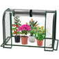 Mini Greenhouse Indoor Outdoor, 23.6*16.2*12.2 Inch Portable Tabletop Plant Greenhouse for Plant Growth and Seedling Propagation, Small Greenhouses for Garden Balcony Windowsill Home Use