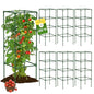 6 Pack Tomato Cages, 41.7" H Square Tomato Plant Stakes Support Cages Trellis for Garden Climbing Vegetables Flowers Fruits,Extra Bold - style: 6 Pack
