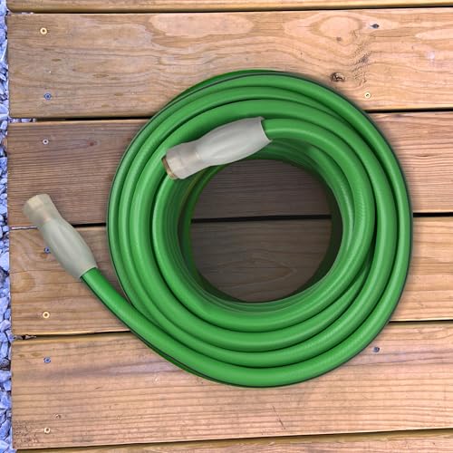 Flexon Featherlite 5/8" x 50-Foot Ultra Flexible Drinking Water Safe Garden Hose – Heavy Duty, Kink-Resistant, Lightweight, Durable, Ideal for Lawn, Garden, and Outdoor Use - size: 50 FT