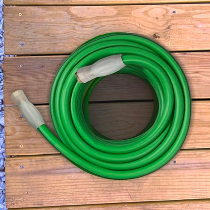 Flexon Featherlite 5/8" x 50-Foot Ultra Flexible Drinking Water Safe Garden Hose – Heavy Duty, Kink-Resistant, Lightweight, Durable, Ideal for Lawn, Garden, and Outdoor Use - size: 50 FT