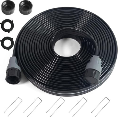 Sprinkler Hose with Holes 25 ft for Garden Watering - size: 25 ft
