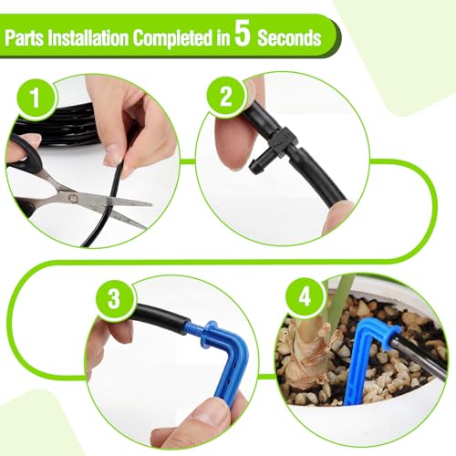 Automatic Drip Irrigation System Kit for Potted Plants - color: Accessory Set-02