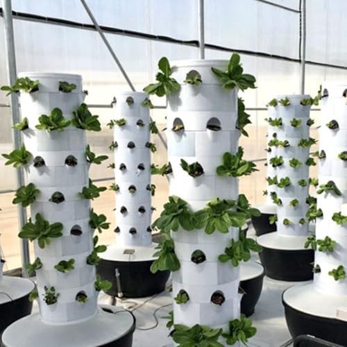 Reusable Hydroponic Plant Cups with Sponges for Vertical Hydroponics Tower System Soilless Garden Containers for Growing Vegetables and Orchids 12-Pack 2.83X1.49X1.49In
