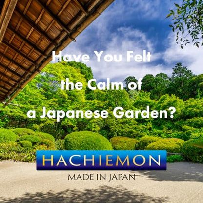 HACHIEMON Japanese Craftsmanship Garden Hand Tool Hoe and Cultivator Hand Tiller - Sturdy and Sharp