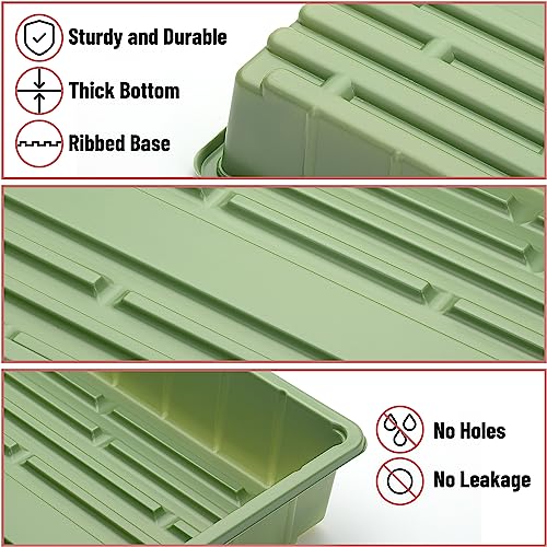 Mr. Pen- Seed Starter Trays, 5 Pack, 17"x10"x2.4" - color: Multicolor, size: 5 Pack