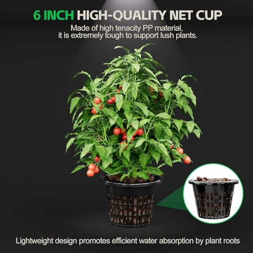 SPECILITE 7 Gallon 2 Buckets DWC Hydroponics Grow System with Wheels