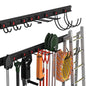 WORKPRO 64" Garage Tool Organizer Wall Mount with 8 Adjustable Hooks