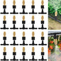 20Pcs Three-Way Atomizing Nozzle Micro Spray Drip Irrigation Mister Emitter - color: 20pcs